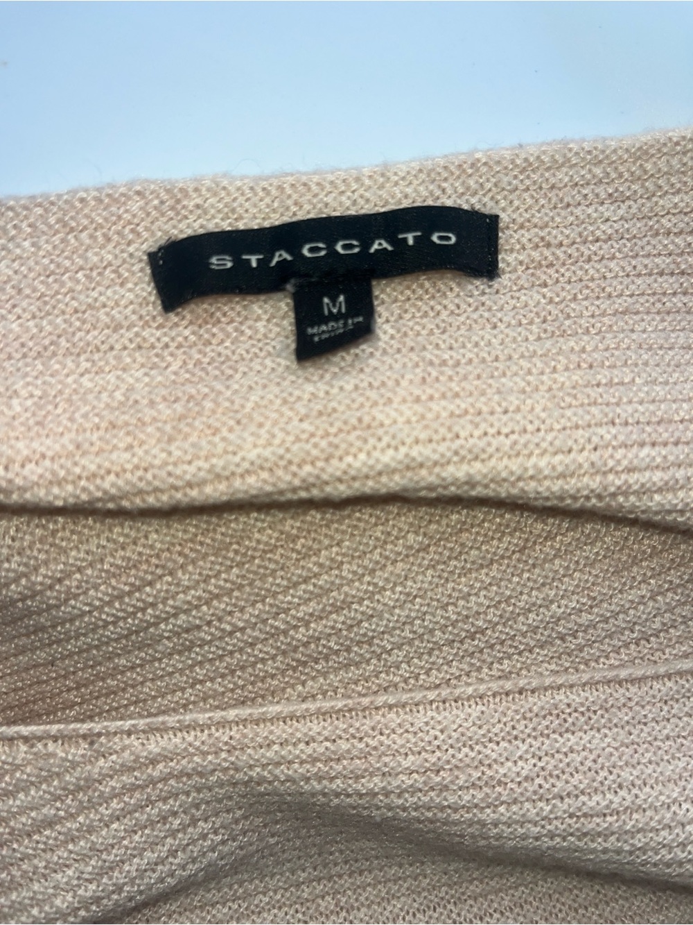 Staccato Ribbed Knit Sweater - Picture 3 of 3